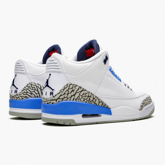 Nike Jordan 3 Retro "UNC" CT8532 104 Bílý Modrý Šedá AJ3 Tenisky A Boty