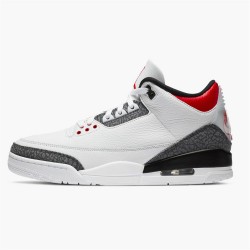 Nike Jordan 3 SE "DNM Fire Red" CZ6433 100 Bílý Černá AJ3 Tenisky A Boty