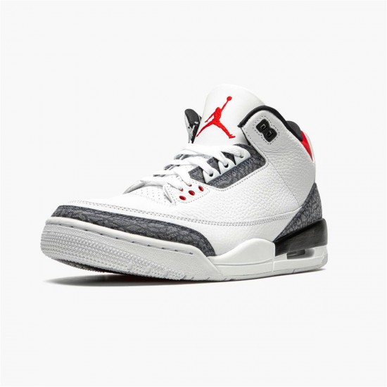 Nike Jordan 3 SE "DNM Fire Red" CZ6433 100 Bílý Černá AJ3 Tenisky A Boty