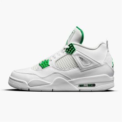 Nike Jordan 4 Retro "Metallic Green" CT8527 113 Bílý Stříbrný Zelená AJ4 Tenisky A Boty