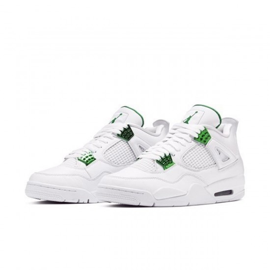 Nike Jordan 4 Retro "Metallic Green" CT8527 113 Bílý Stříbrný Zelená AJ4 Tenisky A Boty