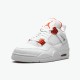 Nike Jordan 4 Retro "Metallic Orange" CT8527 118 Bílý AJ4 Tenisky A Boty