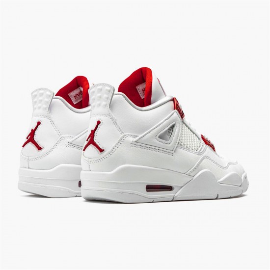 Nike Jordan 4 Retro "Metallic Red" CT8527 112 Bílý Stříbrný AJ4 Tenisky A Boty