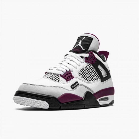 Nike Jordan 4 Retro "PSG Paris Saint Germain" Tenisky A Boty Bílý Neutrální šedá Černá CZ5624 100