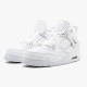 Nike Jordan 4 Retro "Pure Money" 308497 100 Bílý Stříbrný AJ4 Tenisky A Boty