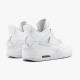 Nike Jordan 4 Retro "Pure Money" 308497 100 Bílý Stříbrný AJ4 Tenisky A Boty