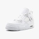 Nike Jordan 4 Retro "Pure Money" 308497 100 Bílý Stříbrný AJ4 Tenisky A Boty