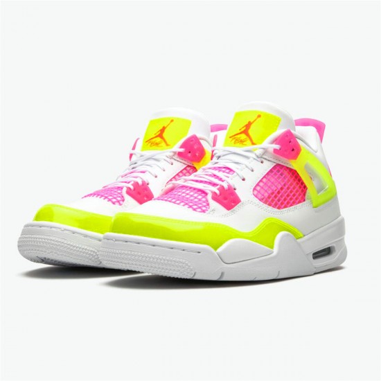 Nike Jordan 4 Retro "White Lemon Pink" CV7808 100 Růžový AJ4 Tenisky A Boty