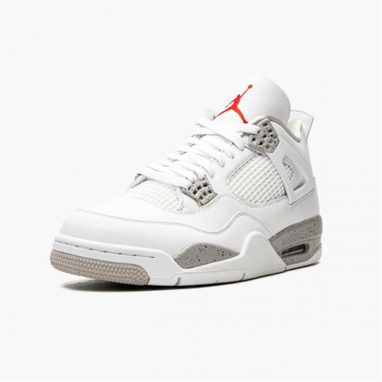 Nike Jordan 4 Retro "White Oreo" AJ4 Bílý Šedá Tenisky A Boty CT8527 100