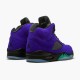 Nike Jordan 5 Retro "Alternate Grape Ice" Černá 136027 500 AJ5 Tenisky A Boty