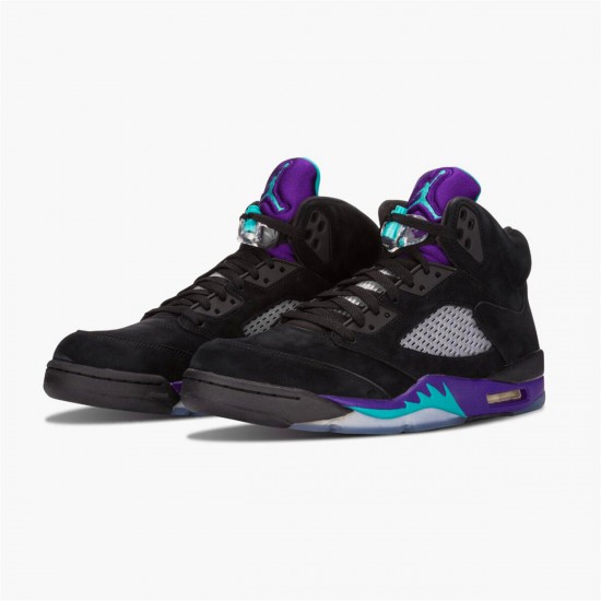 Nike Jordan 5 Retro "Black Grape" Černá 136027 007 AJ5 Tenisky A Boty