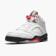 Nike Jordan 5 Retro "Fire Red" Stříbrný Bílý Černá DA1911 102 AJ5 Tenisky A Boty