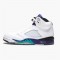 Nike Jordan 5 Retro "Grape White" Černá 136027 108 AJ5 Tenisky A Boty