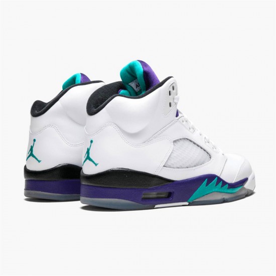 Nike Jordan 5 Retro "Grape White" Černá 136027 108 AJ5 Tenisky A Boty