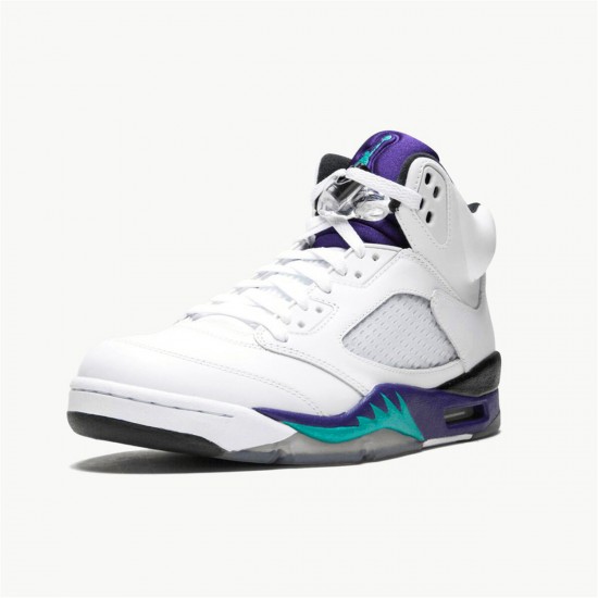 Nike Jordan 5 Retro "Grape White" Černá 136027 108 AJ5 Tenisky A Boty