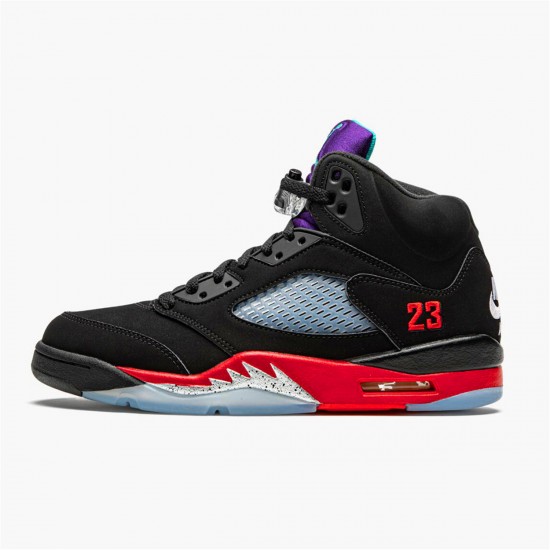 Nike Jordan 5 Retro "Top 3" Černá Ohnivě červená CZ1786 001 AJ5 Tenisky A Boty