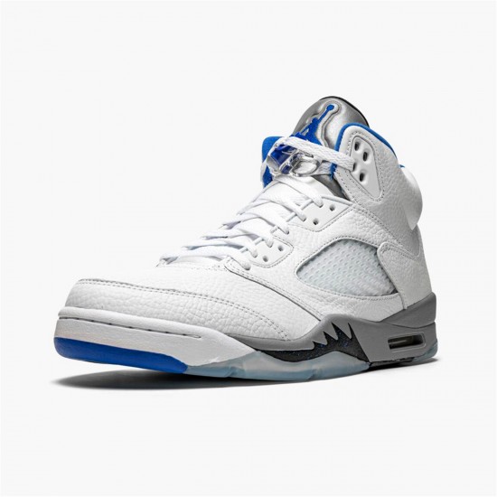 Nike Jordan 5 Retro "Hyper Royal" DD0587 140 Černá Bílý AJ5 Tenisky A Boty