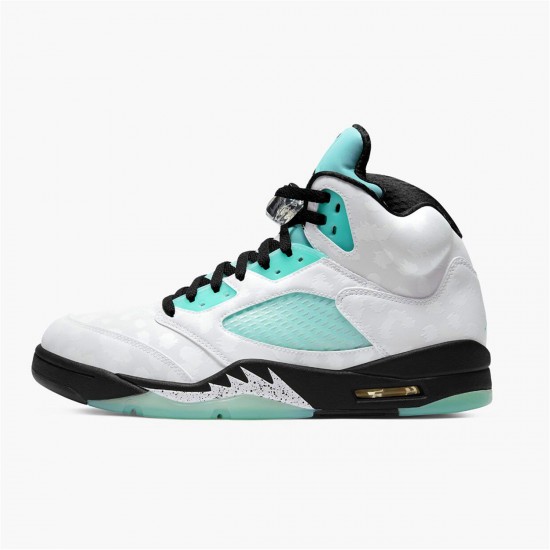 Nike Jordan Retro 5 "Island Green" Černá Bílý Zelená CN2932 100 AJ5 Tenisky A Boty