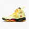 OFF White x Air Jordan 5 Retro "Sail Fire Red" Muslin Černá DH8565 100 AJ5 Tenisky A Boty