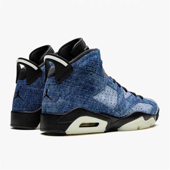 Nike Jordan 6 Retro "Washed Denim" 384664 060 Červené AJ6 Černá Tenisky A Boty