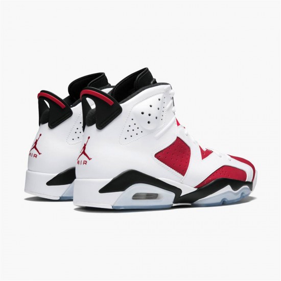 Nike Jordan Retro 6 "Carmine" 384664 160 Bílý AJ6 Černá Tenisky A Boty