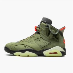 Travis Scott x Air Jordan 6 Retro "Olive" CN1084 200 Středně Olivově černá AJ6 Černá Tenisky A Boty