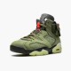 Travis Scott x Air Jordan 6 Retro "Olive" CN1084 200 Středně Olivově černá AJ6 Černá Tenisky A Boty