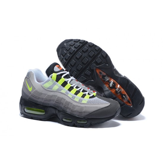 Nike Air Max 95 OG QS Černýsafety Oranžovávolt Dámské/Pánské Tenisky 810374-078