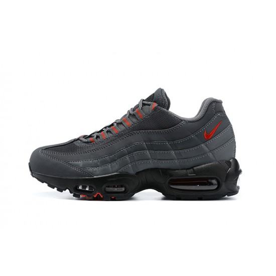 Nike Air Max 95 TT Šedá Červený a Černý Pánské Tenisky