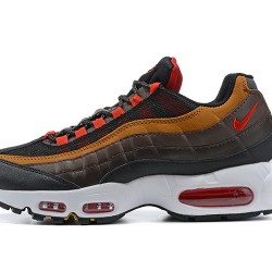 Nike Air Max 95 TT Šedá Červený a Hnědá Pánské Tenisky