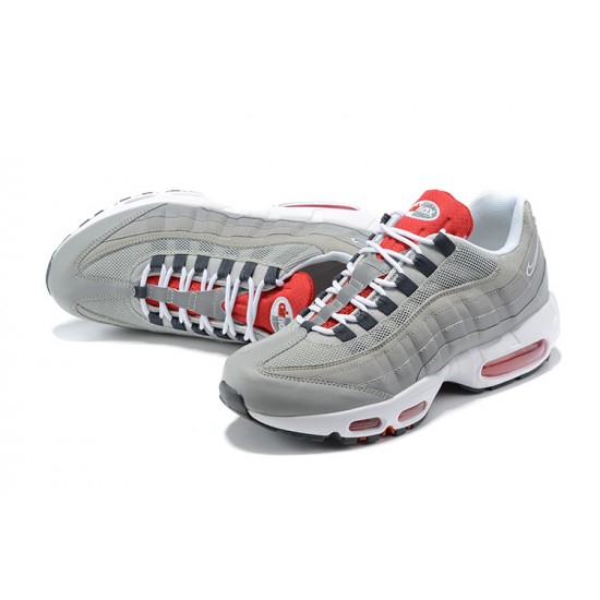 Nike Air Max 95 TT Šedá Bílý a Červený Pánské Tenisky