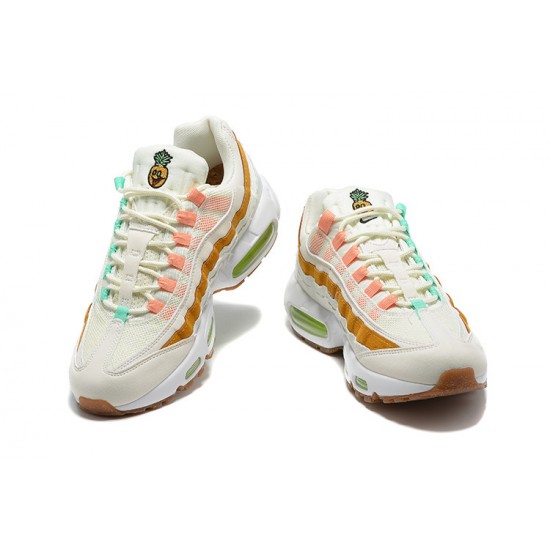 Nike Air Max 95 TT Bílý  Zelený Hnědá Pánské Tenisky CZ0154-100 