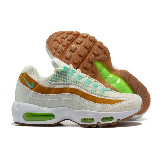 Nike Air Max 95 TT Bílý  Zelený Hnědá Pánské Tenisky CZ0154-100 