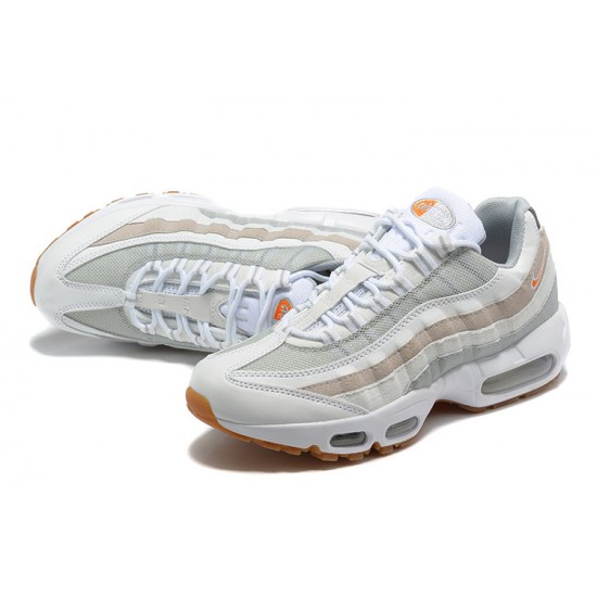 Nike Air Max 95 TT Bílý Šedá a Oranžová Pánské Tenisky DM0011-100 