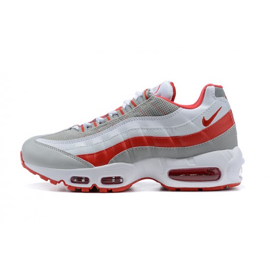 Nike Air Max 95 TT Bílý Červený a Šedá Pánské Tenisky