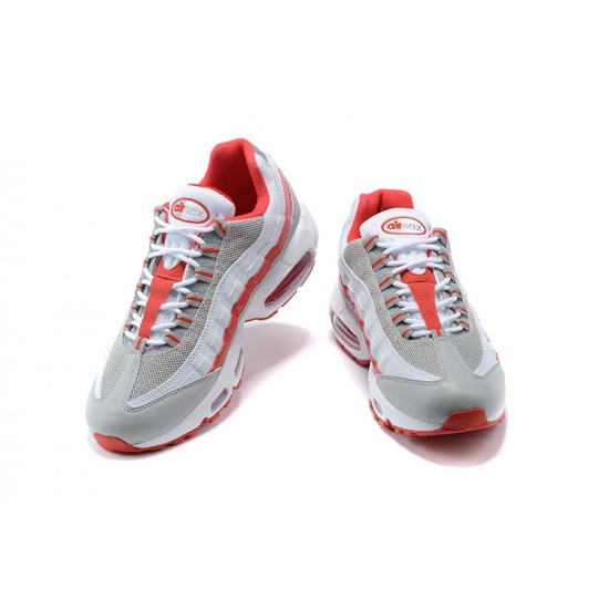 Nike Air Max 95 TT Bílý Červený a Šedá Pánské Tenisky