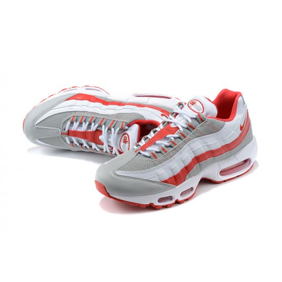 Nike Air Max 95 TT Bílý Červený a Šedá Pánské Tenisky