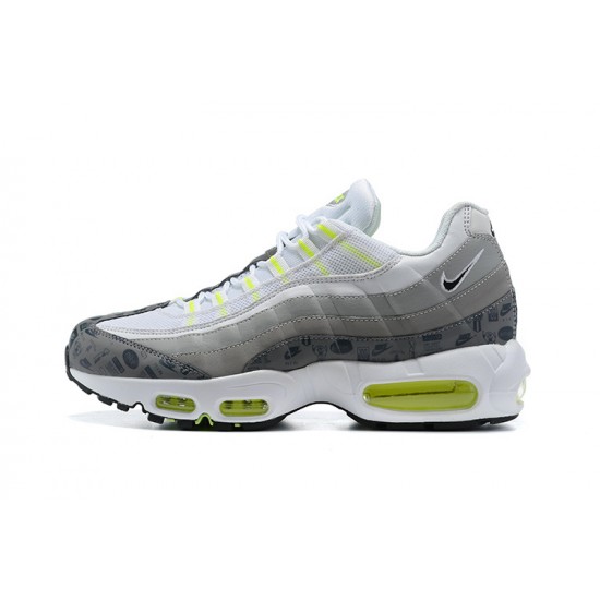 Nike Air Max 95 TT Bílý a Šedá Pánské Tenisky