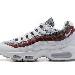 Nike Air Max 95 TT Bílý a Červený Pánské Tenisky