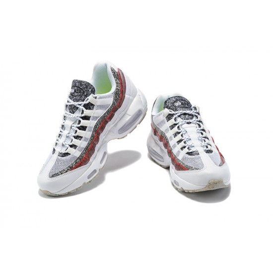 Nike Air Max 95 TT Bílý a Červený Pánské Tenisky