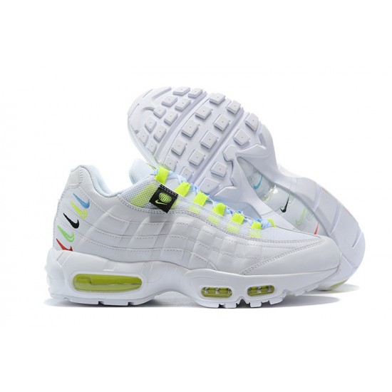 Nike Air Max 95 TT Worldwide Bílý Žluť Dámské/Pánské Tenisky CV9030-100