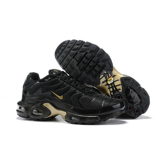 Nike Air Max Plus Tn Černý Zlatá Pánské Tenisky 852630-001