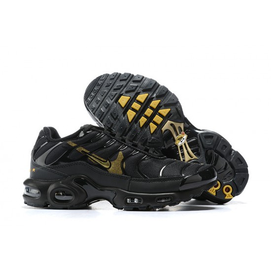 Nike Air Max Plus Tn Černý Zlatá Pánské Tenisky