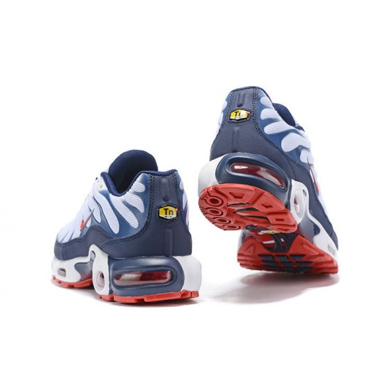 Nike Air Max Plus Tn QS Bílý Modrý a Červený Pánské Tenisky 