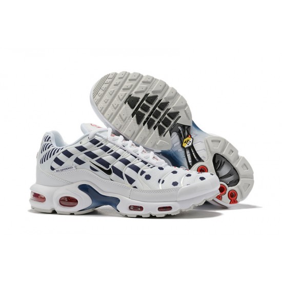 Nike Air Max Plus Tn Bílý Modrý Pánské Tenisky CI9103-100