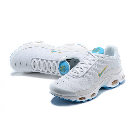 Nike Air Max Plus Tn Bílý Modrý Pánské Tenisky 