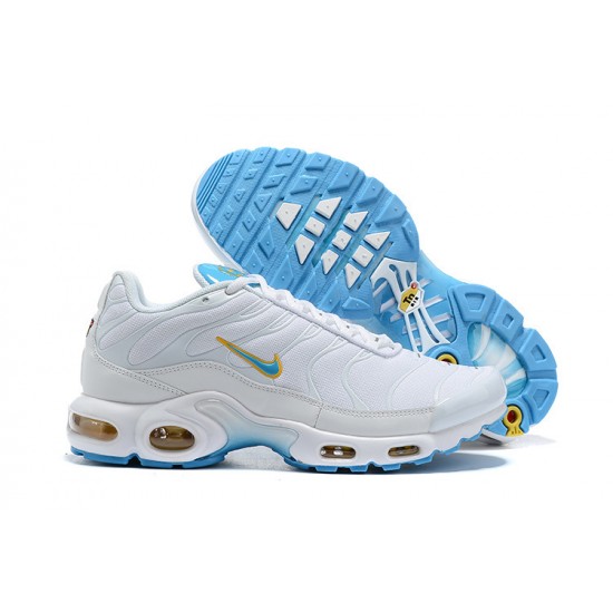 Nike Air Max Plus Tn Bílý Modrý Pánské Tenisky 