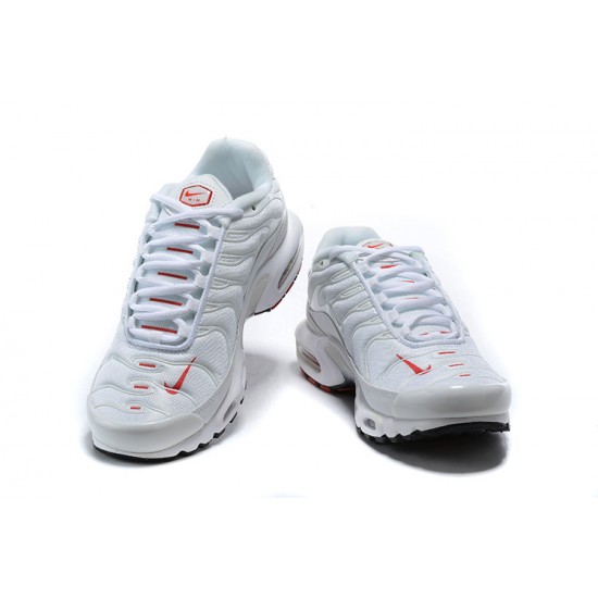 Nike Air Max Plus Tn Bílý Červený Pánské Tenisky CU3454-100