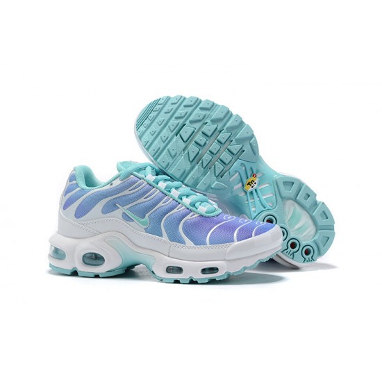 Nike Air Max Plus Tn Bílý Modrý Dámské Tenisky