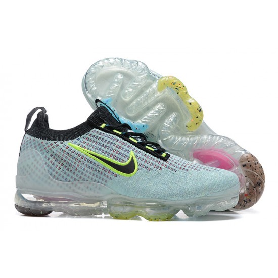 Nike Air VaporMax 2021 Flyknit Černý Zelený Dámské/Pánské Tenisky DX3367-700